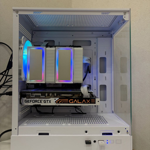 i5 10세대 GTX1660S 어항 화이트셋팅