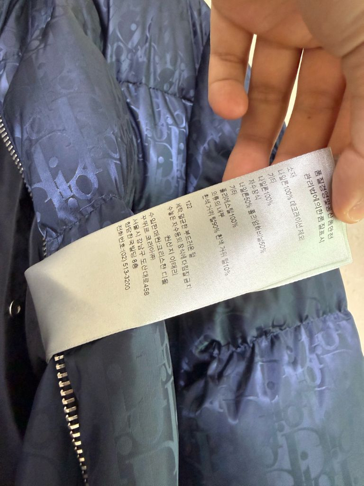 (새상품) 디올 오블리크 패딩 52사이즈--4