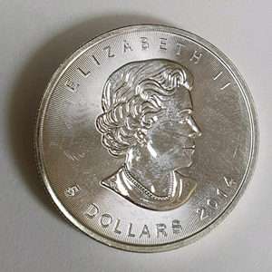 캐나다 메이플리프 은화 실버 코인