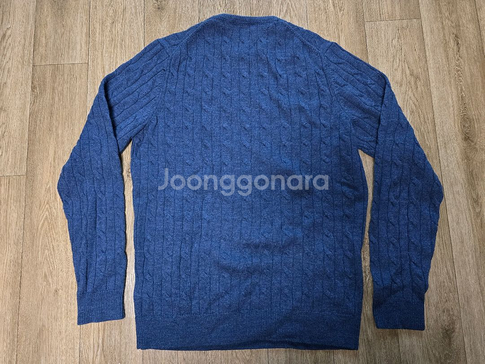 타미힐피거 울 100 케이블 니트 M 새제품 팝니다--2