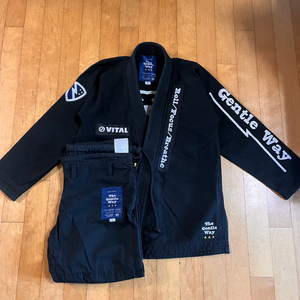 바이탈 젠틀웨이 주짓수 도복 블랙 A0