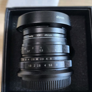 7artisans 46mm f/1.8 렌즈