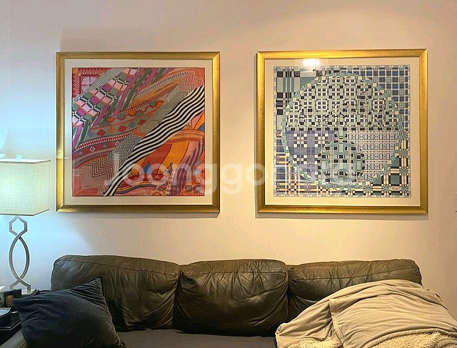 에르메스 오렌지톤 까레 90--4