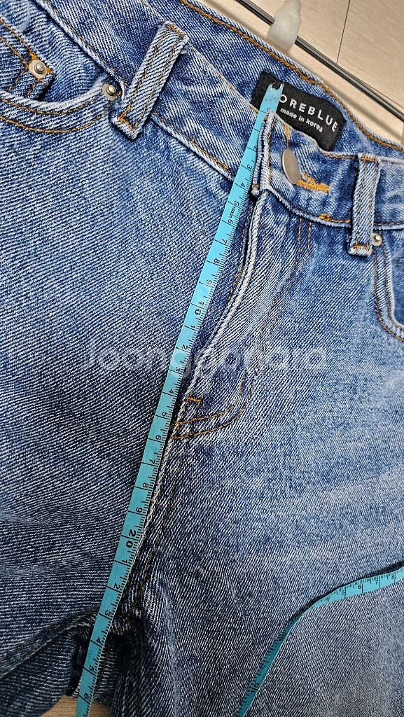 [S]여성-약기모 일자청바지(연청)--3