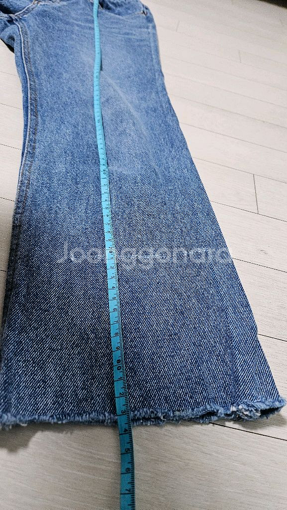 [S]여성-약기모 일자청바지(연청)--4