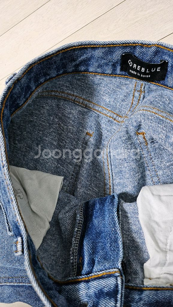 [S]여성-약기모 일자청바지(연청)--5