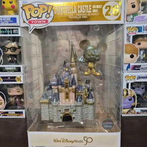 Funko Pop 디즈니 신데렐라 성 + 미키 마우스새상품
