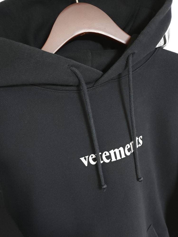 [XS] 베트멍 블랙 바코드 로고 오버핏 후드티셔츠 SS20TR311 이미지
