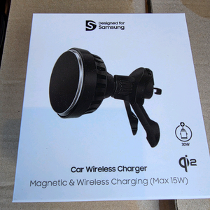 삼성 정품 차량용 마그넷 무선 충전기