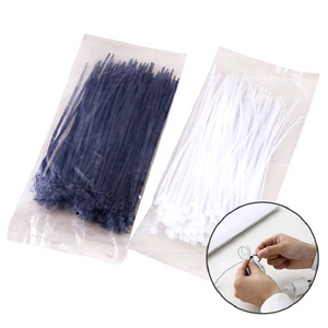 선 정리 전선 고정 케이블 타이 100P 큰것/ OUQ002 이미지