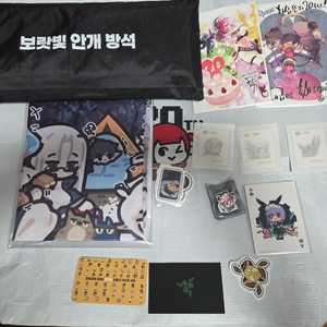 던페 굿즈 웰컴 키트 크리쳐 달비 포카 스티커 던파 팜