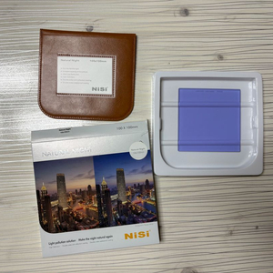 니시(nis)i natural night filter(100x100) 팝니다.