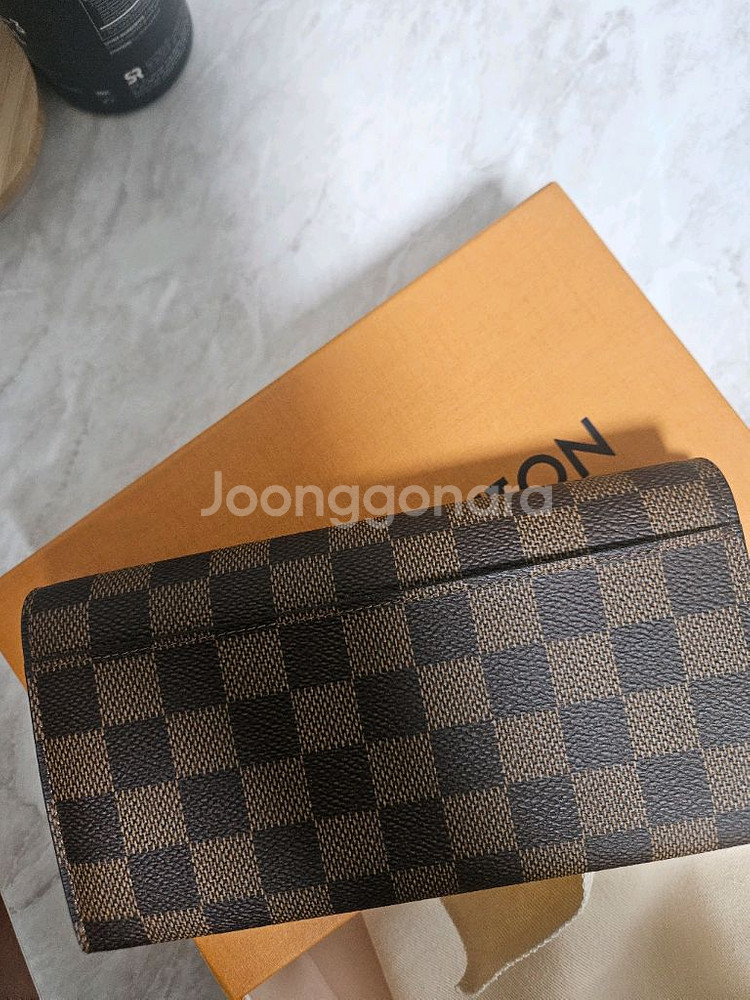 [정품/새상품]루이비통 다미에 사라월릿 지갑--2