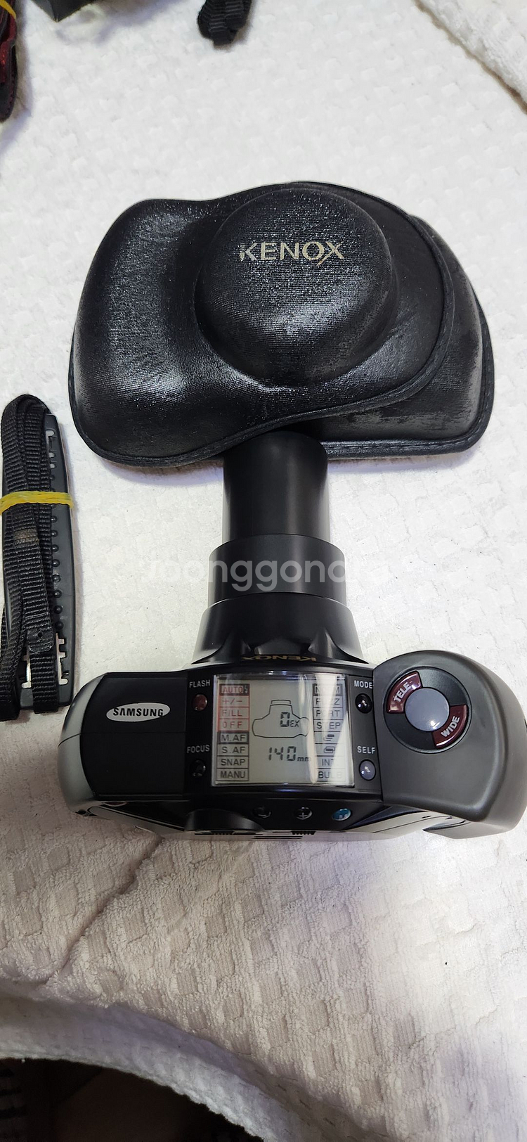 케녹스fx-4(a급,블랙핑크 지수카메라), cr123a 2개 전기능정상,스트랩, 케이스.--0