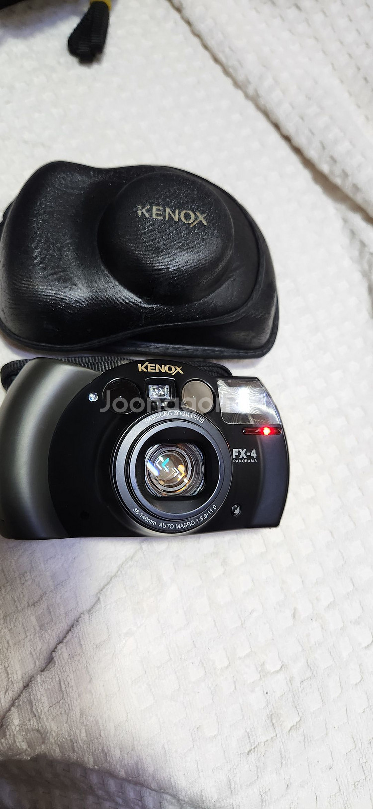 케녹스fx-4(a급,블랙핑크 지수카메라), cr123a 2개 전기능정상,스트랩, 케이스.--7