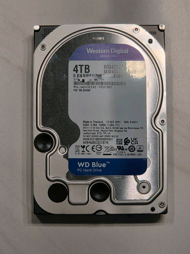 시놀로지 DS220+ 및 씨게이트 아이언울프 4TB NAS용 하드--4