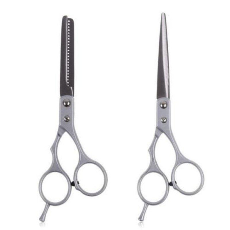 새 1세트 초보자용 미용 가위 세트 2번 이발 커트--6