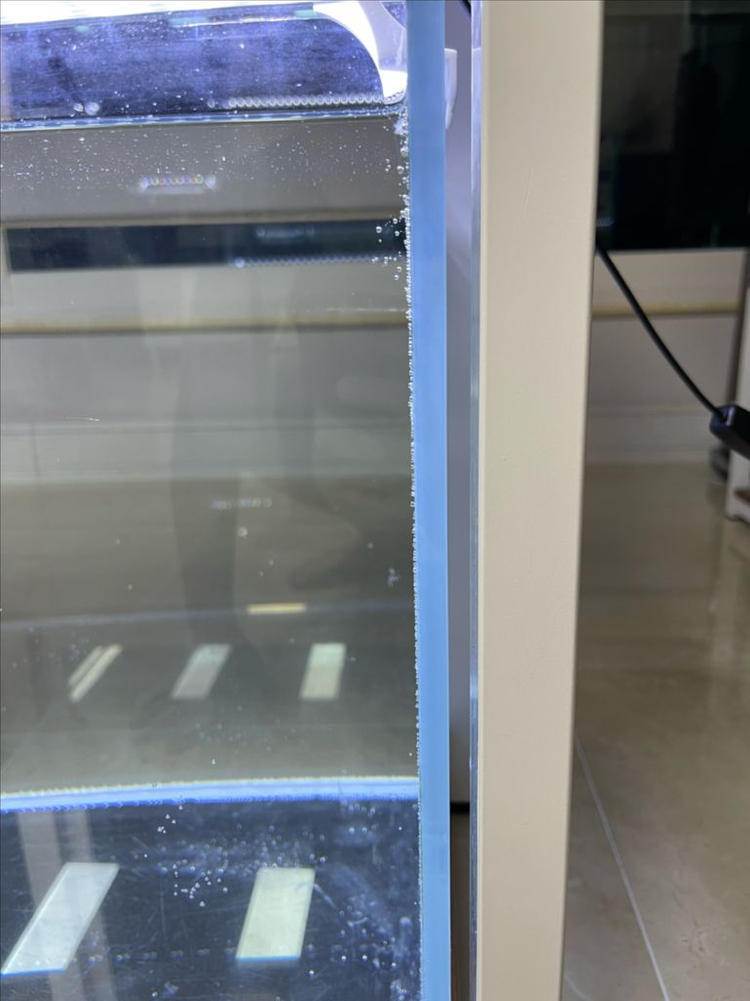 (경기 북부) 아쿠아가든 3자 광폭 수조 90x45x45 10T 축양장 어항 뚜껑 세트 A급 판매--7