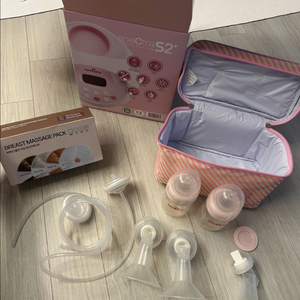 스펙트라 ( 본품+깔대기 3, 젖병2, 연결줄 2 등.. 풀셋)