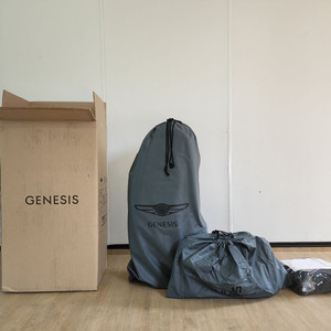 제네시스 골프백 허스키 클래식 그레이 이미지