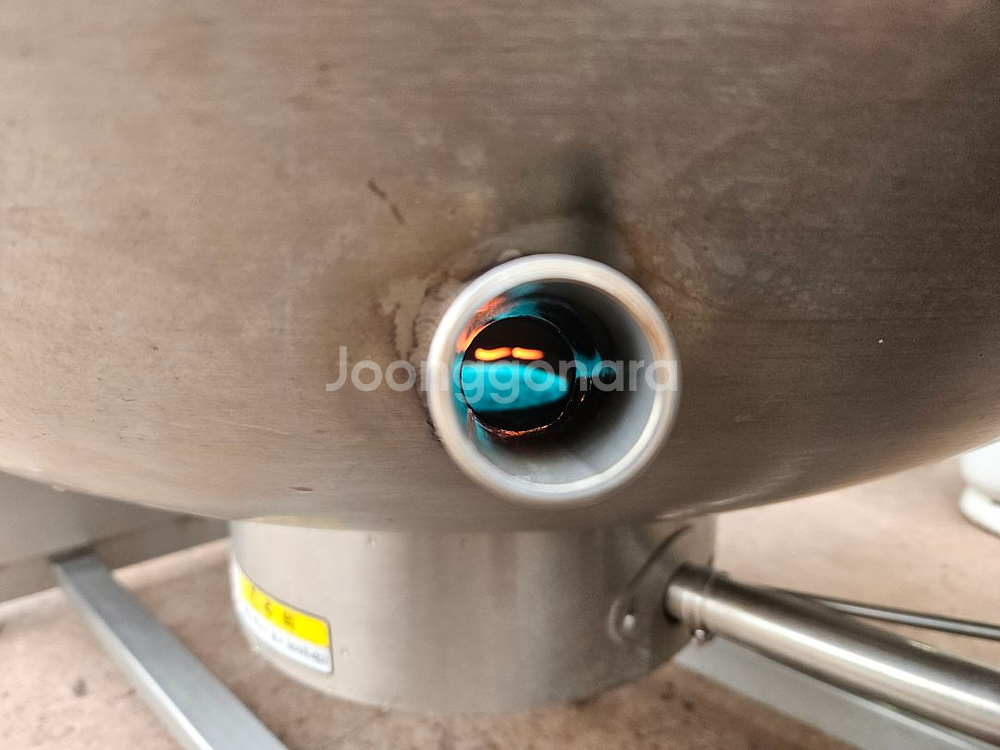 중고 회전국솥 대형 가스솥 가마솥 온도조절 전동회전--3