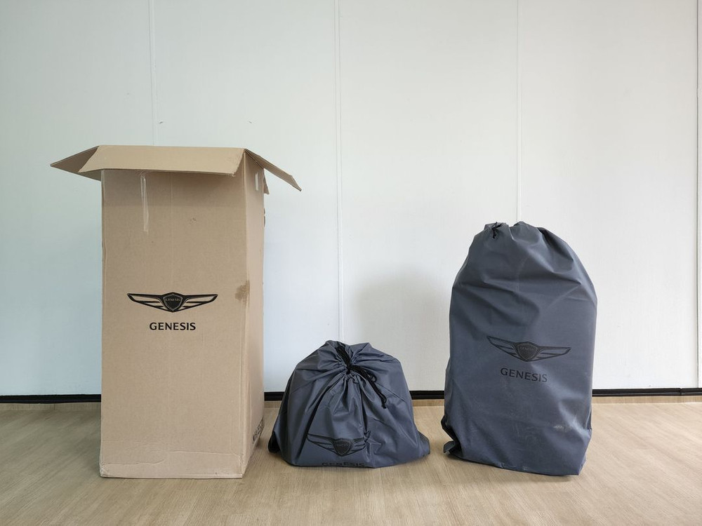 제네시스 골프백 마제스티 블랙 이미지