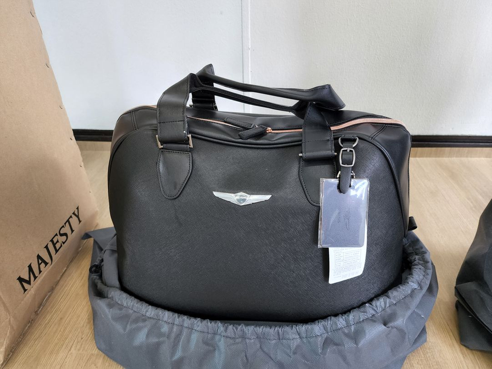 제네시스 골프백 마제스티 블랙 이미지