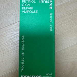 이니스프리 레티놀 시카 흔적 앰플 80ml 각질 모공 트러블 붉은기 개선