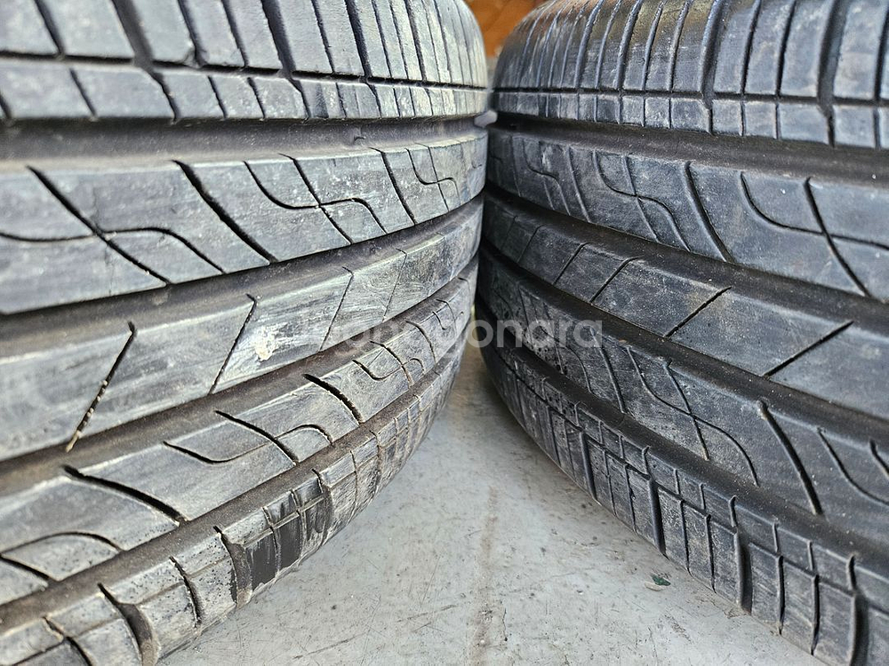 $$ 중고 쏘나타 뉴아리즈 17인치 휠타이어--5