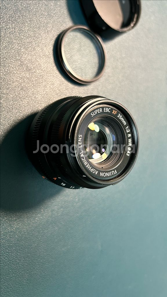후지 xf35mm f2 블랙 렌즈 판매--1