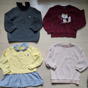 유아옷 여아옷 여아 가을 겨울옷 100-110 20벌 일괄