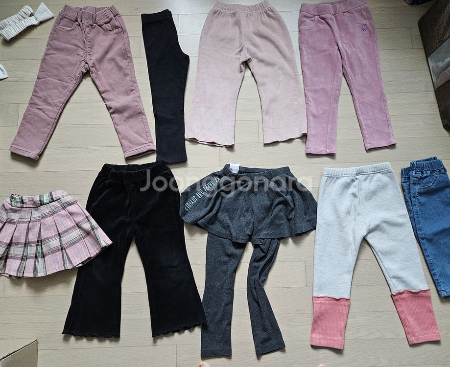 유아옷 여아옷 여아 가을 겨울옷 100-110 20벌 일괄--2