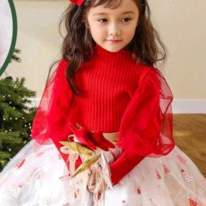 유아옷 여아옷 겨울옷 크리스마스 의상 100 일괄