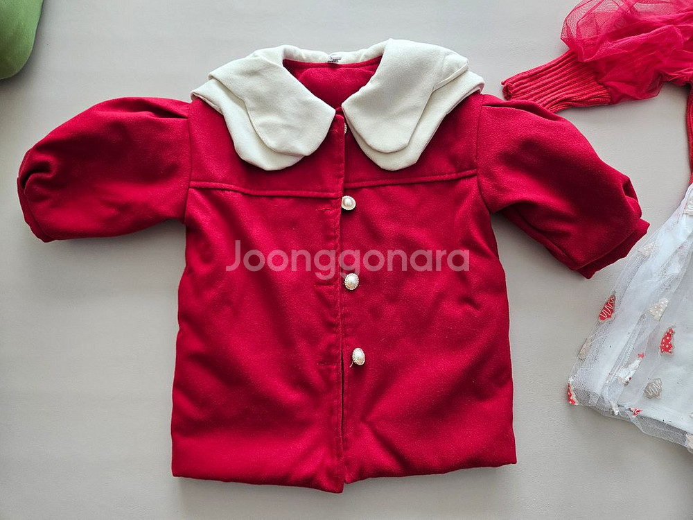 유아옷 여아옷 겨울옷 크리스마스 의상 100 일괄--3