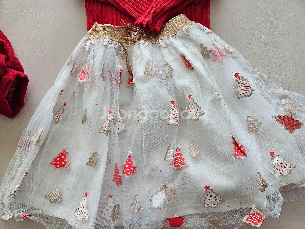 유아옷 여아옷 겨울옷 크리스마스 의상 100 일괄--5