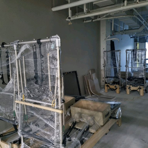 필라테스기구 및 헬스기구 이전설치