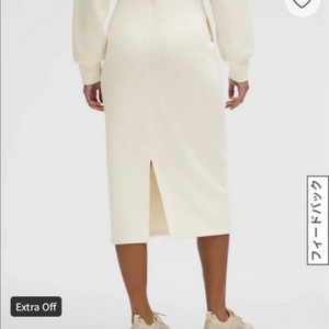 룰루레몬 소프트림 하이라이즈 미디스커트 라이트아이보리6