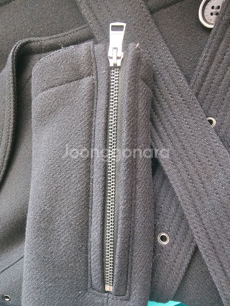 버버리 숄카라 피코트--2