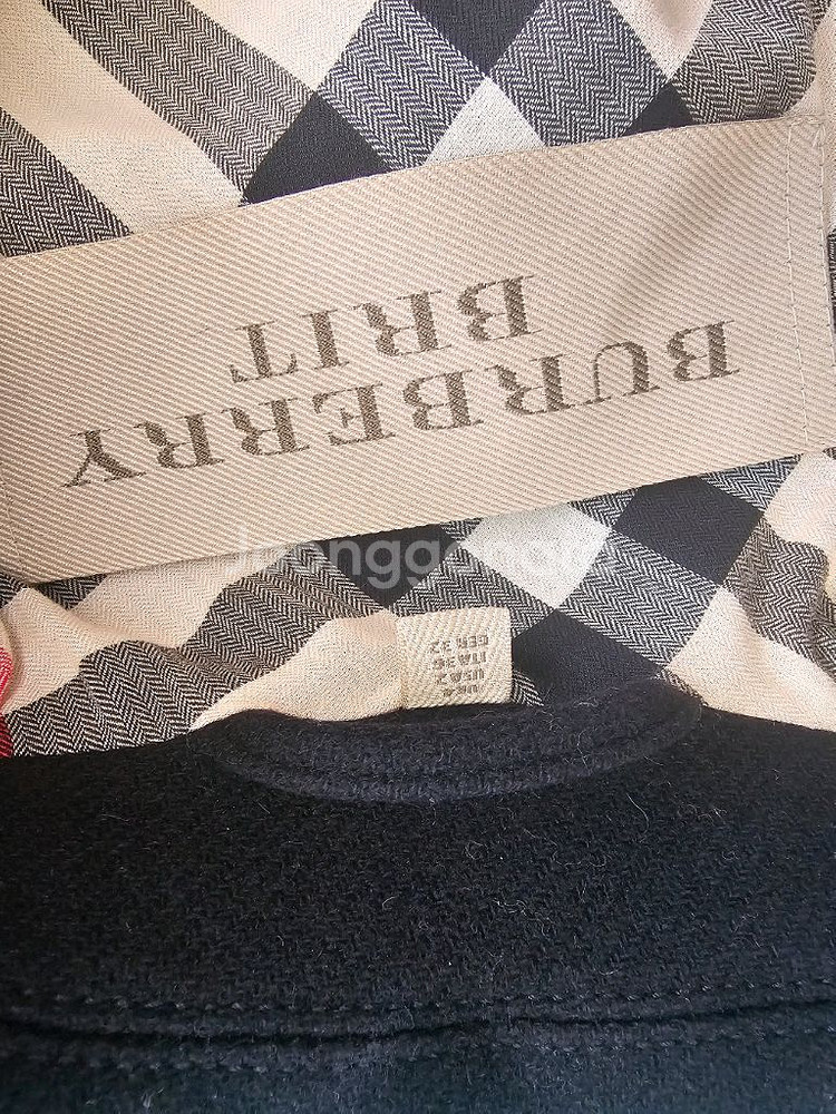 버버리 숄카라 피코트--6