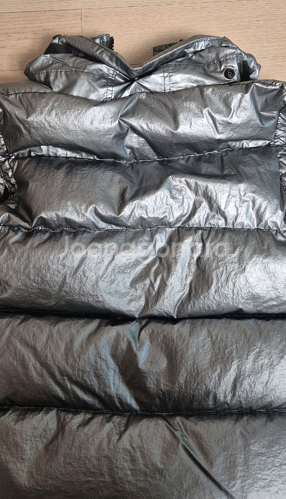 스톤아일랜드 주니어 남아 아동 패딩 패딩조끼 5세 6세실버--4