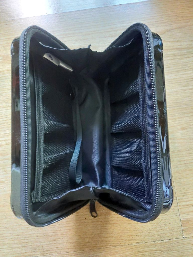 브라운 면도기 케이스 블랙 새상품--1