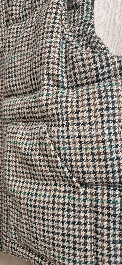 FINGER IN THE NOSE 체크 남아 여아 아동패딩 조끼 8세,9세--2