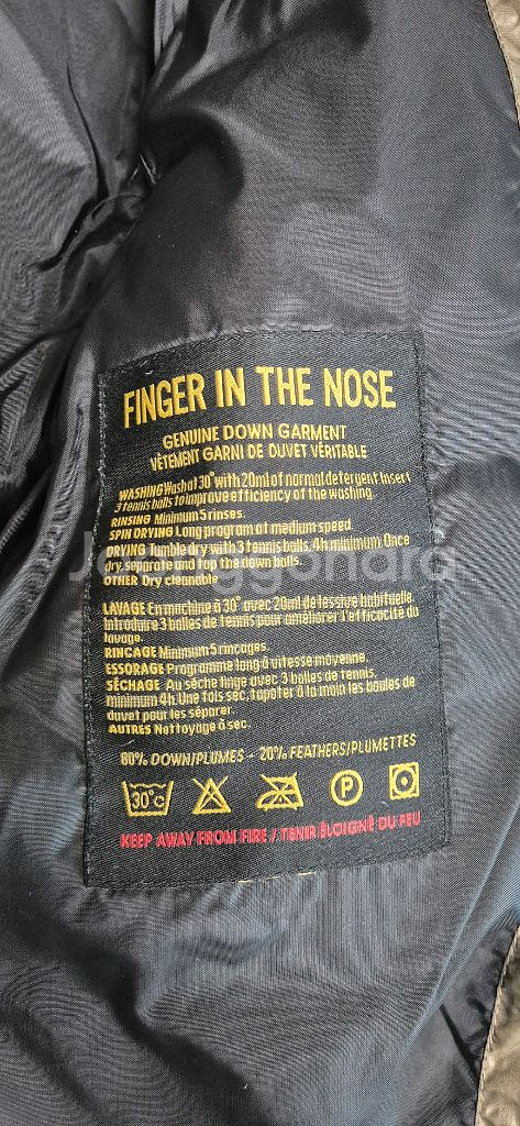 Finger in the Nose 패딩 아동 남아 오리털 패딩 7세 8세--3