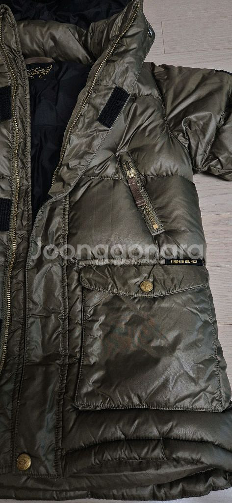 Finger in the Nose 패딩 아동 남아 오리털 패딩 7세 8세--6