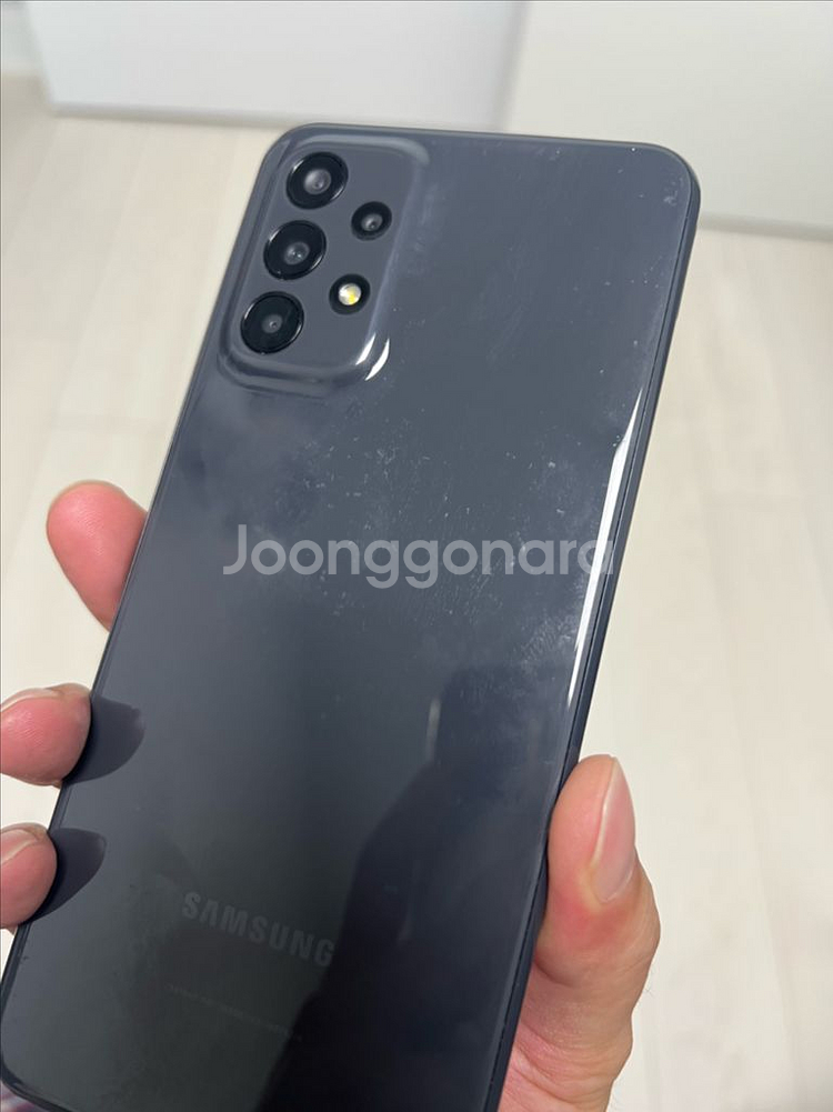 갤럭시 A23(A235) 128GB 블랙 단품--1