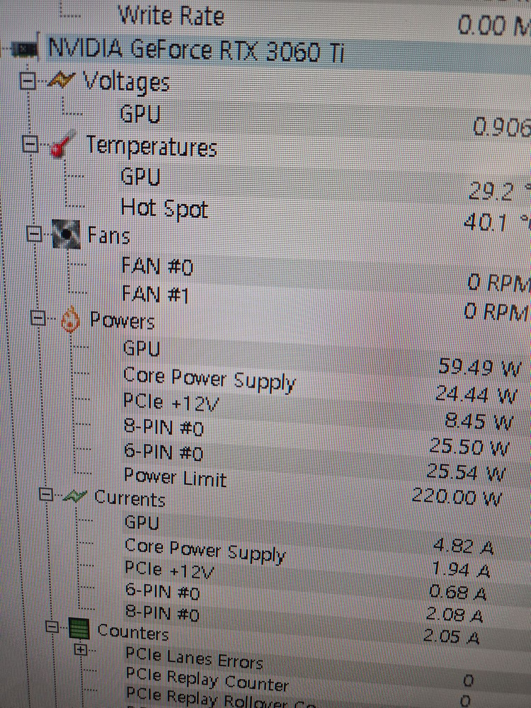 MSI RTX 3060 Ti GAMING X 8G A급--2