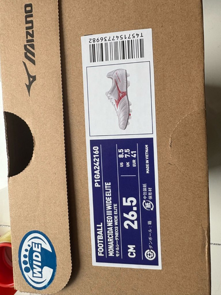 미즈노 모나르시다 네오3 와이드 265 새제품--1