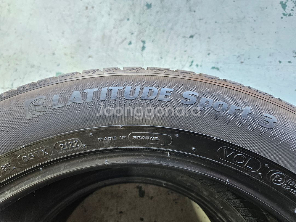 $$ 중고타이어미쉐린 래티튜드 스포츠3 295/35R19 타이어--2