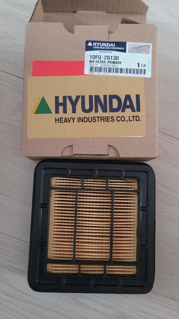 현대 굴삭기,지게차 에어크리너 정품 20120/20130 이미지