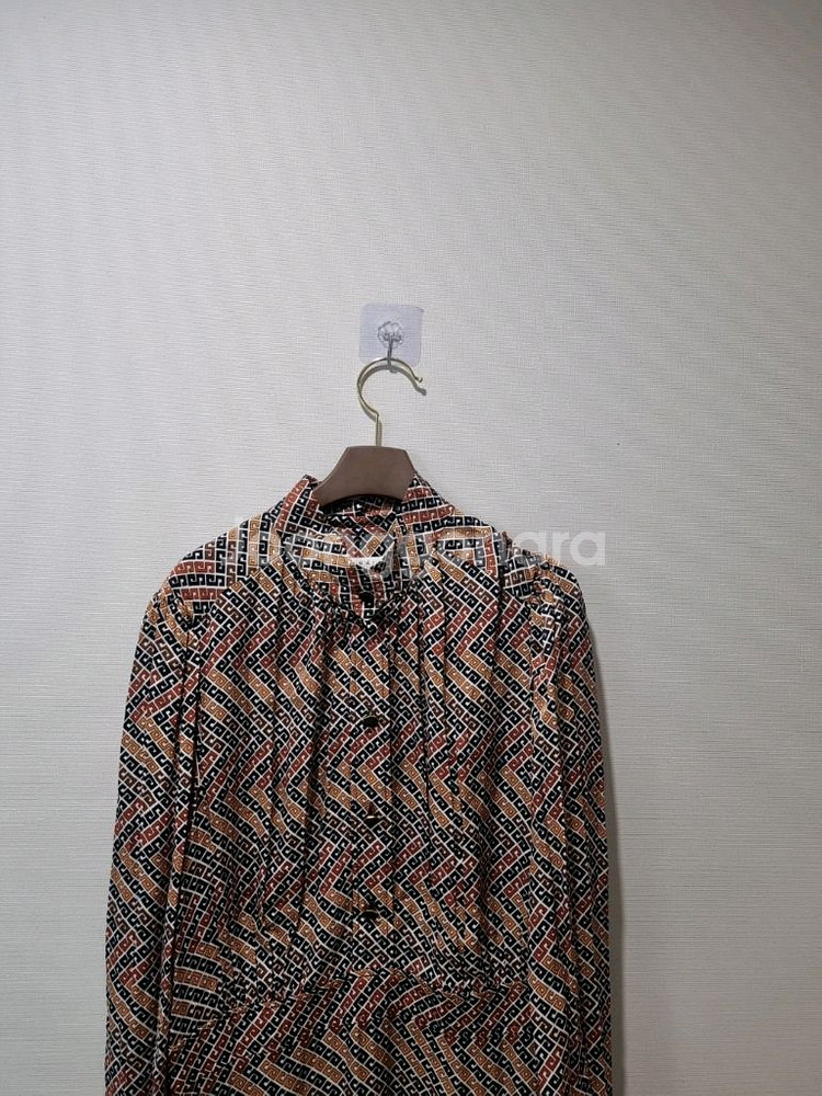 SANDRO 산드로 패턴 프릴 원피스 (38사이즈)--2